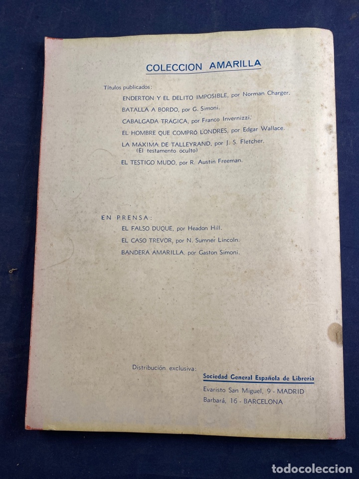Libros de segunda mano: EL TESTIGO MUDO - Foto 2