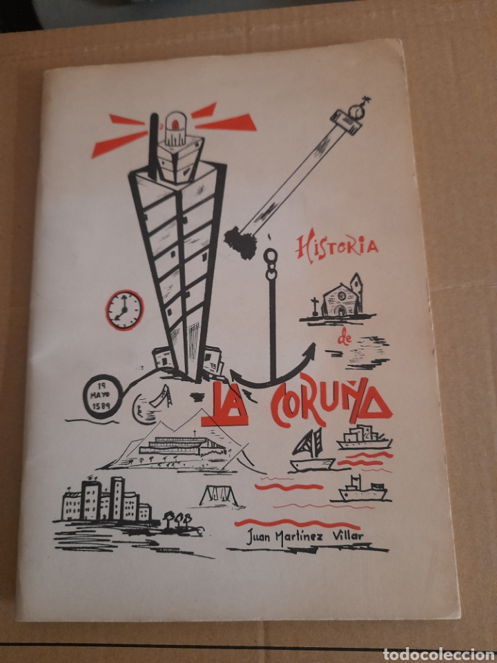 Libros de segunda mano: Historia de la Coru&ntilde;a por Juan Mart&iacute;nez Vidal, - Foto 1