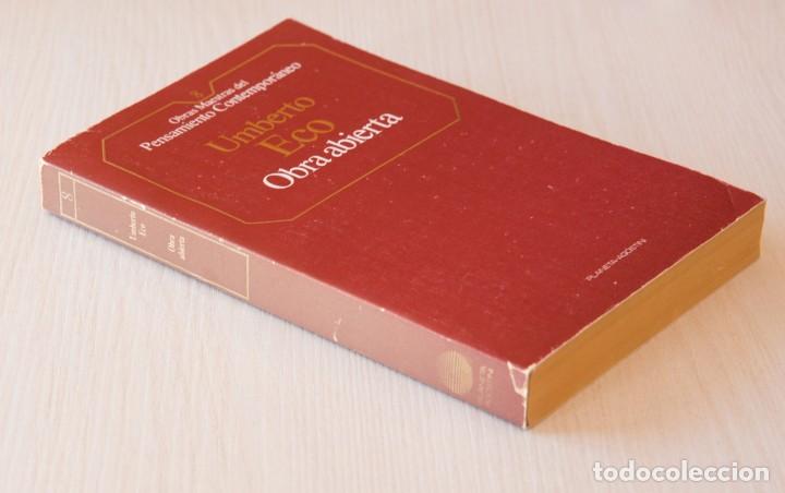 Libros de segunda mano: Obra abierta. Umberto Eco. - Foto 2