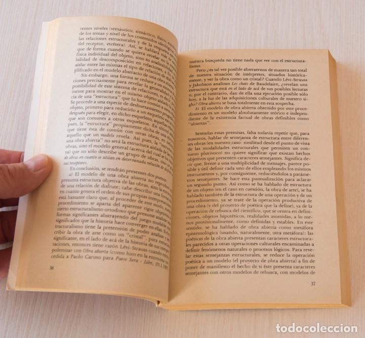 Libros de segunda mano: Obra abierta. Umberto Eco. - Foto 3