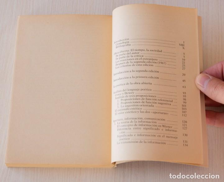 Libros de segunda mano: Obra abierta. Umberto Eco. - Foto 5