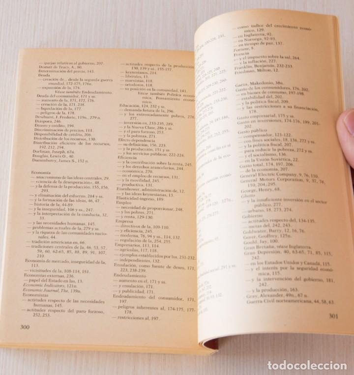 Libros de segunda mano: La sociedad opulenta. John Kenneth Galbraith - Foto 7