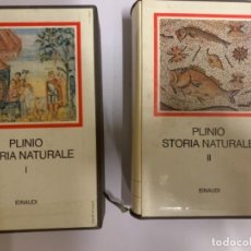 Libros de segunda mano: STORIA NATURALE DE PLINIO SON 6 TOMOS, EDITORIAL EINAUDI. Lote 325349788