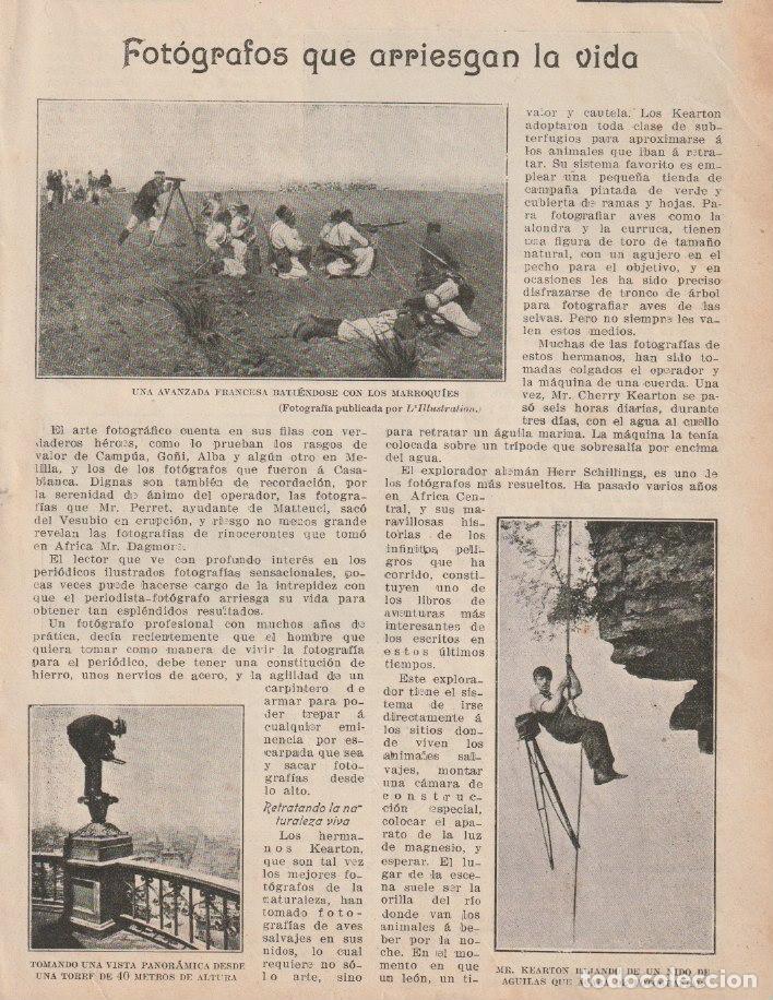 Livres d'occasion: Fot&oacute;grafos que arriesgan la vida - 1909