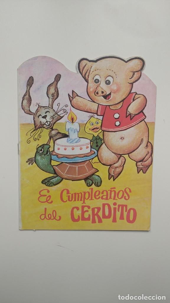 Libros de segunda mano: El Cumplea&ntilde;os del Cerdito - Editorial Venlico, 1979 - Foto 1