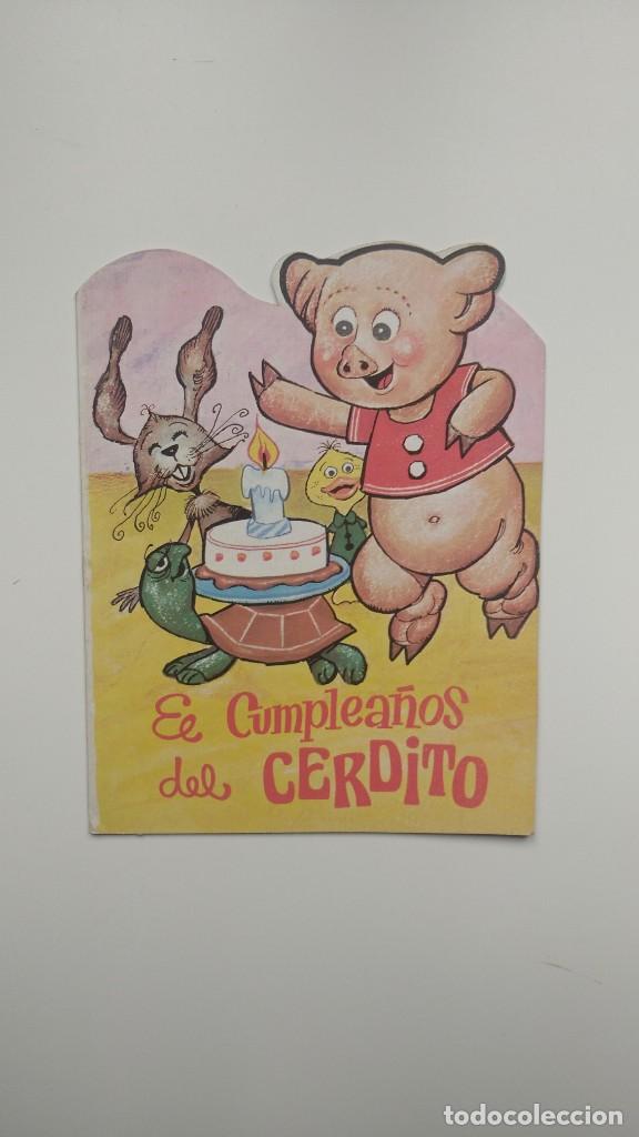 Libros de segunda mano: El Cumplea&ntilde;os del Cerdito - Editorial Venlico, 1979 - Foto 1