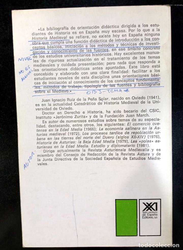 Libros de segunda mano: Introducci&oacute;n al estudio de la Edad Media, de Juan Ignacio Ruiz de la Pe&ntilde;a - Foto 5