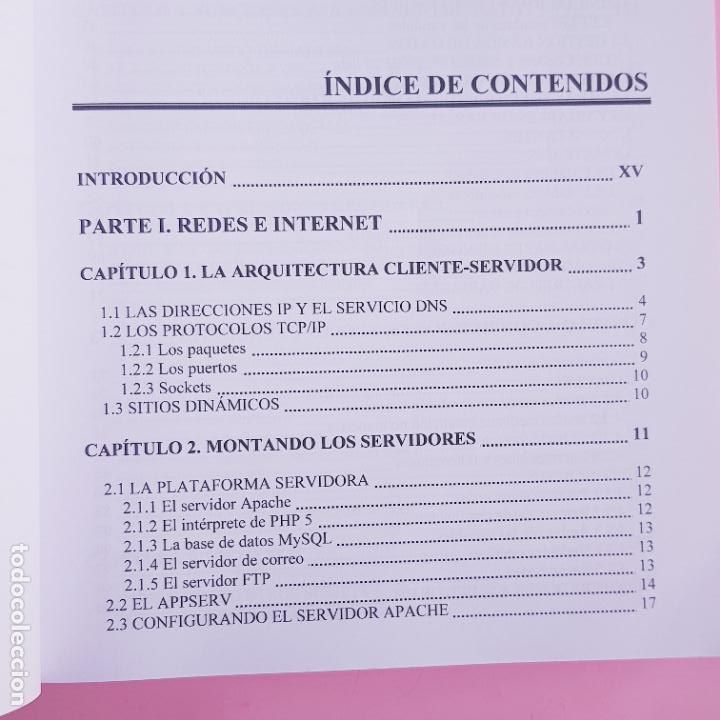 Libros de segunda mano: LIBRO-DOMINE PHP Y MySQL-CD-PROGRAMACI&Oacute;N DIN&Aacute;MICA EN EL LADO DEL SERVIDOR-RA.MA-JOS&Eacute; LOPEZ QUIJADO. - Foto 10
