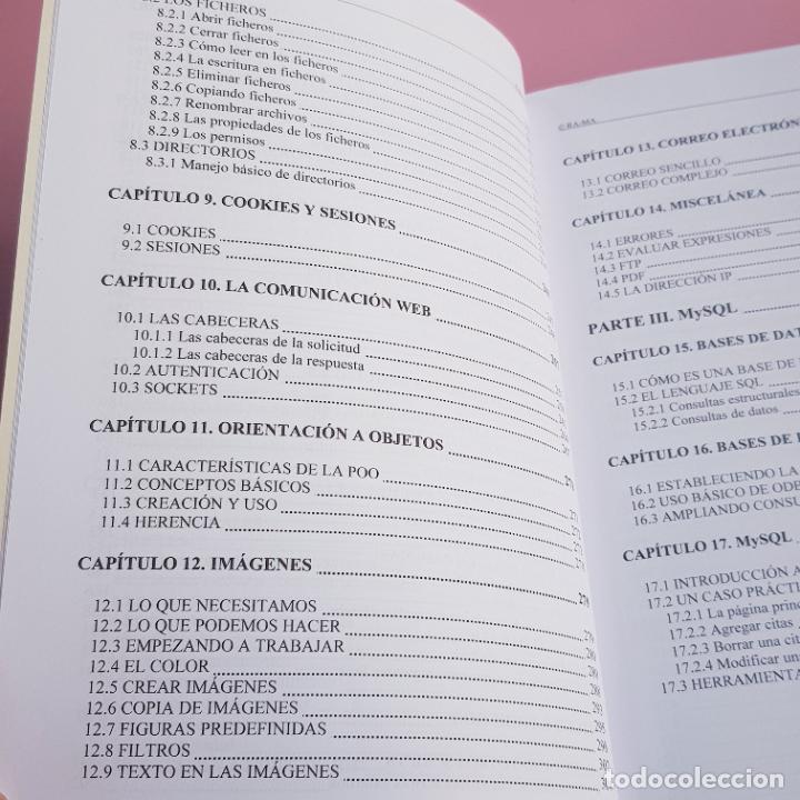 Libros de segunda mano: LIBRO-DOMINE PHP Y MySQL-CD-PROGRAMACI&Oacute;N DIN&Aacute;MICA EN EL LADO DEL SERVIDOR-RA.MA-JOS&Eacute; LOPEZ QUIJADO. - Foto 13