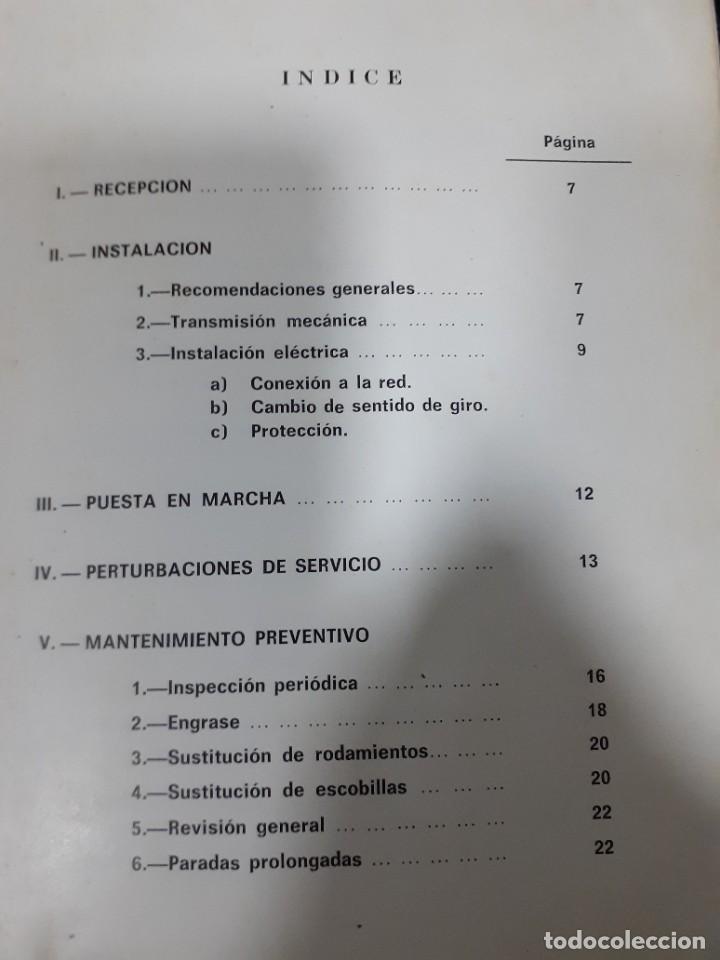 Libros de segunda mano: Motor el&eacute;ctrico - Foto 4