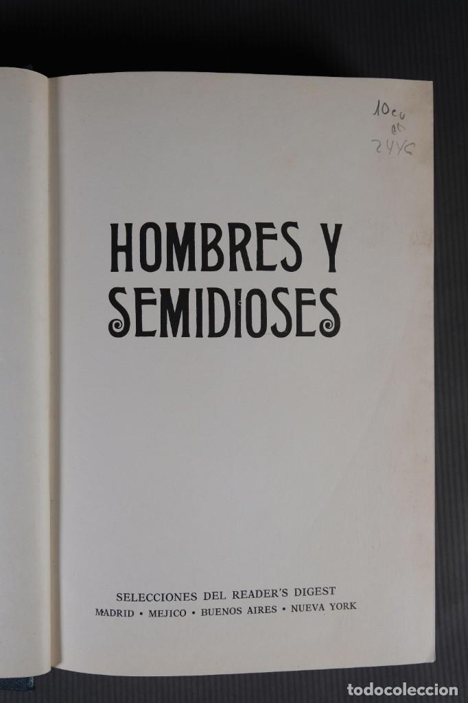 Libros de segunda mano: Hombres y semidioses - selecciones de Reader&rsquo;s Digest 1967 - Foto 5