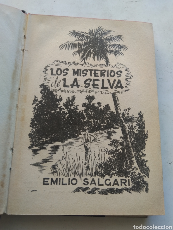 Libros de segunda mano: LOS MISTERIOS DE LA SELVA/EMILIO SALGARI - Foto 2