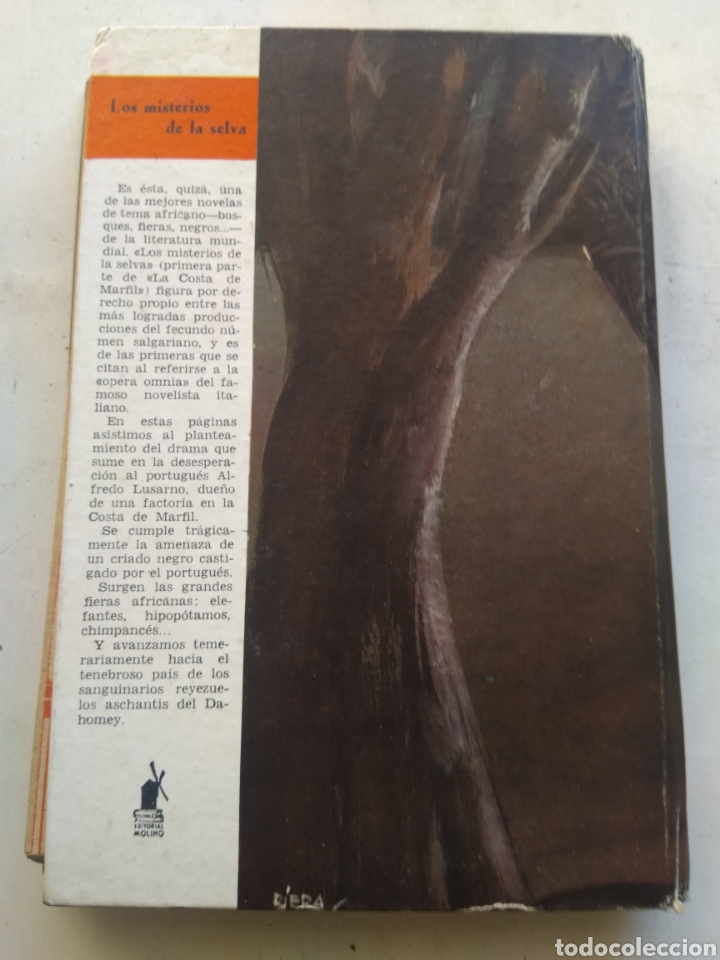 Libros de segunda mano: LOS MISTERIOS DE LA SELVA/EMILIO SALGARI - Foto 3