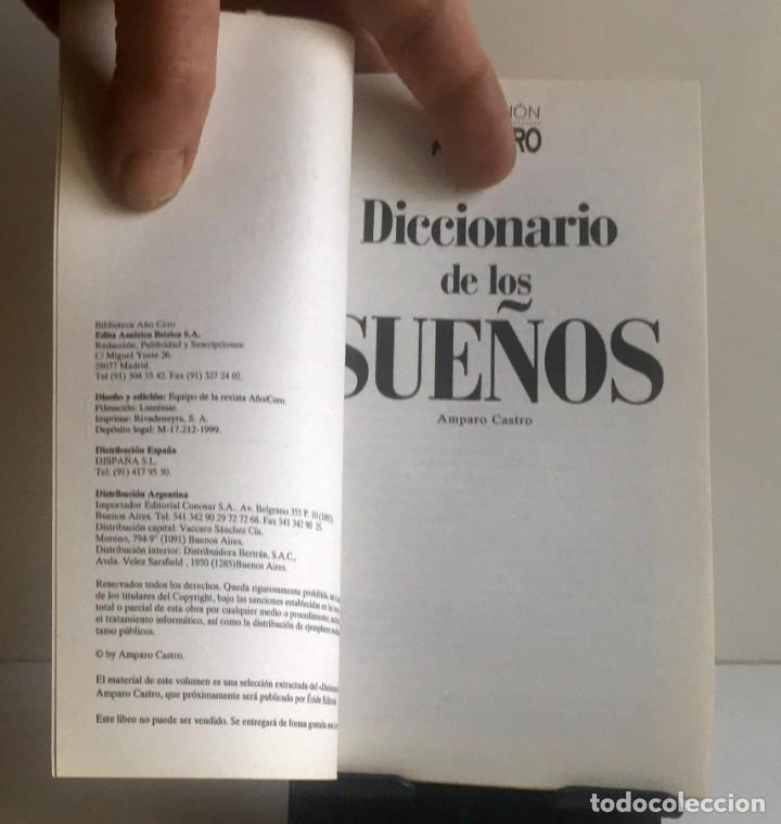 Libros de segunda mano: DICCIONARIO DE LOS SUE&Ntilde;OS. Colecci&oacute;n A&Ntilde;O CERO - Foto 2