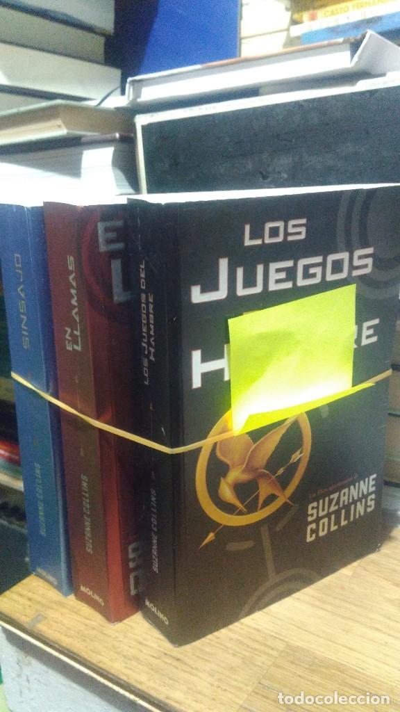Libros de segunda mano: LOS JUEGOS DEL HAMBRE, SUZANNE COLLINS, ED. MOLINO , 3 LIBROS - Foto 1