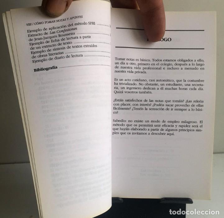 Libros de segunda mano: C&Oacute;MO TOMAR NOTAS Y APUNTES. Florence Le Bras - Foto 5
