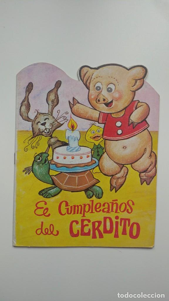 Libros de segunda mano: El Cumplea&ntilde;os del Cerdito - Editorial Venlico, 1979 - Foto 1