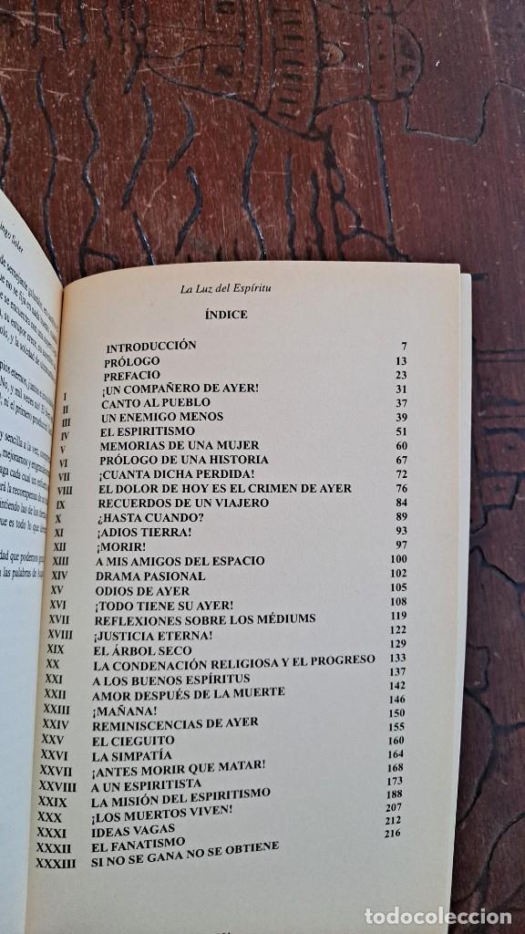 Libros de segunda mano: AMALIA DOMINGO SOLER - LA LUZ DEL ESP&Iacute;RITU - 2002 - Foto 3
