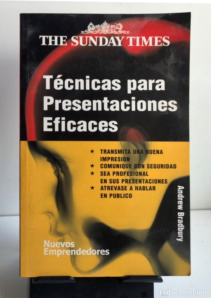 Libros de segunda mano: T&Eacute;CNICAS PARA PRESENTACIONES EFICACES. Andrew Bradbury - Foto 1