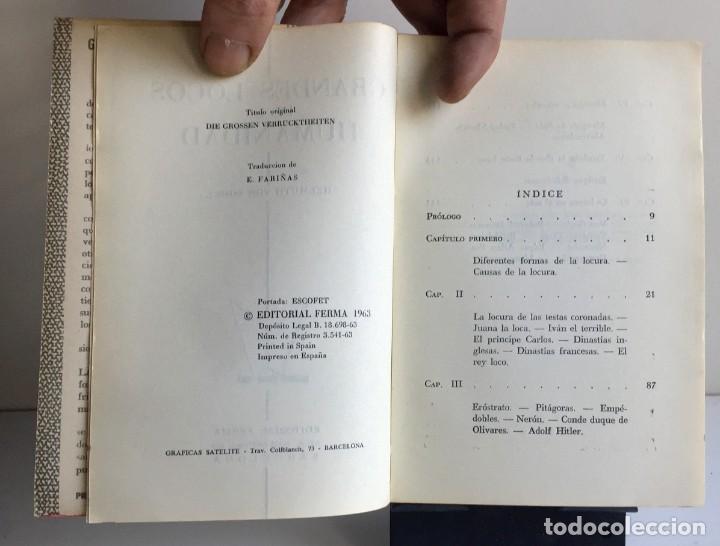 Libros de segunda mano: GRANDES LOCOS DE LA HUMANIDAD. Helmuth Von Sohel - Foto 4
