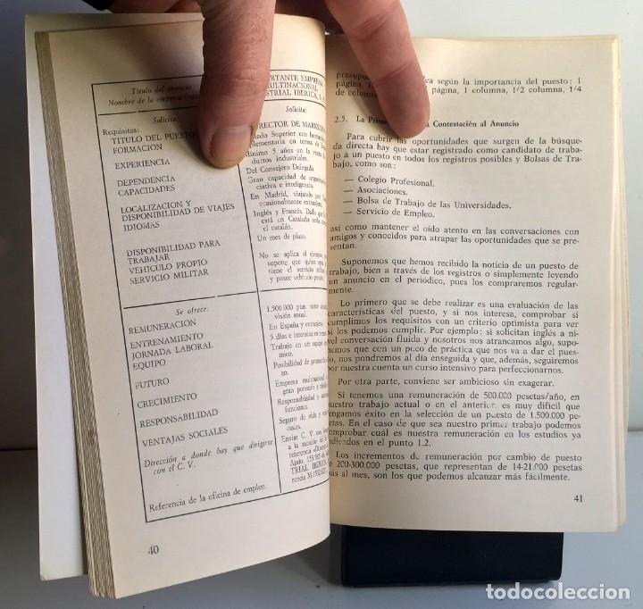 Libros de segunda mano: C&Oacute;MO SER ELEGIDO EN UNA SELECCI&Oacute;N DE PERSONAL. Cecilio Benito Alas - Foto 5