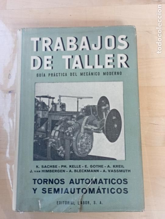 Libros de segunda mano: TORNOS AUTOMATICOS Y SEMIAUTOMATICOS. LABOR, 1956 - Foto 1