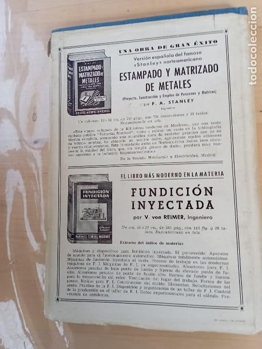 Libros de segunda mano: PUNZONES Y MATRICES. MONTESO, 1961 - Foto 2