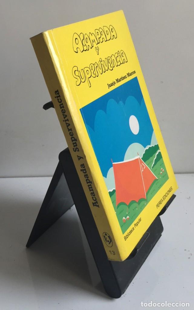 Libros de segunda mano: ACAMPADA Y SUPERVIVENCIA. Juanjo Mart&iacute;nez Marcos - Foto 3