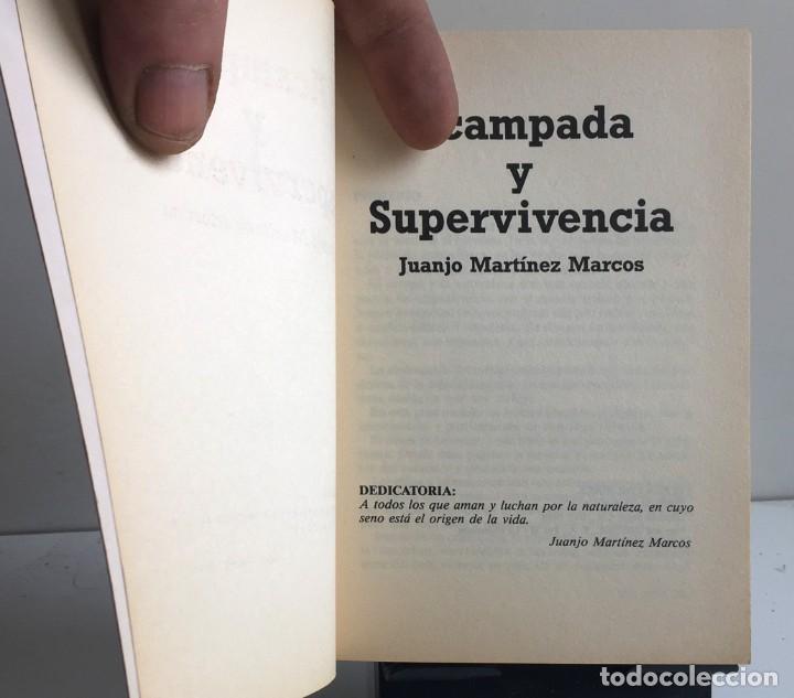 Libros de segunda mano: ACAMPADA Y SUPERVIVENCIA. Juanjo Mart&iacute;nez Marcos - Foto 4