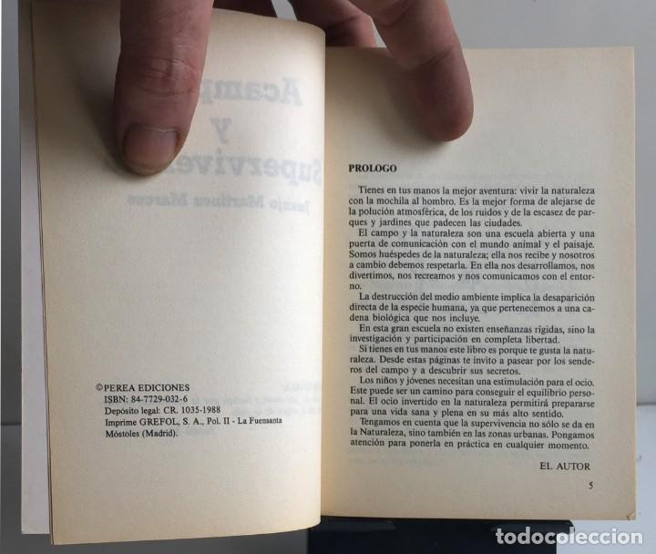 Libros de segunda mano: ACAMPADA Y SUPERVIVENCIA. Juanjo Mart&iacute;nez Marcos - Foto 5