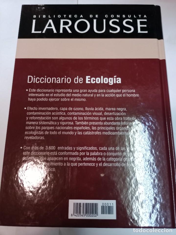 Libros de segunda mano: Biblioteca Labrousse. Diccionario de Ecologia SA8686 - Foto 2