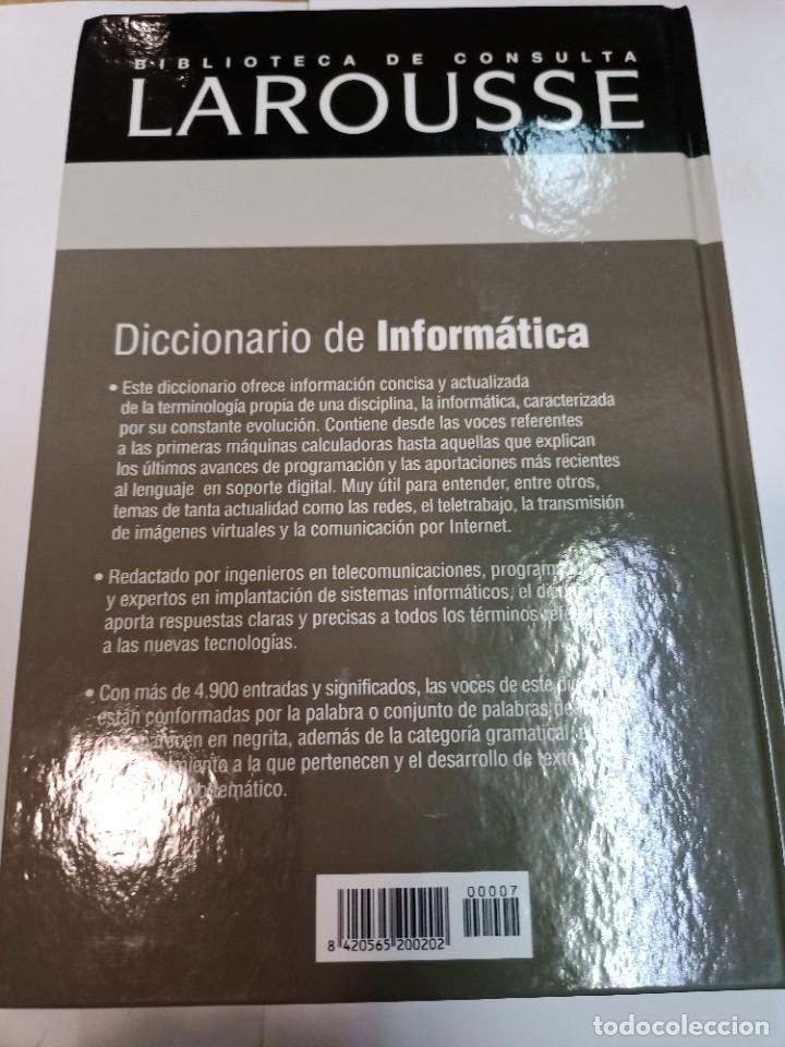 Libros de segunda mano: Biblioteca Labrousse. Diccionario de Inform&aacute;tica SA8688 - Foto 2