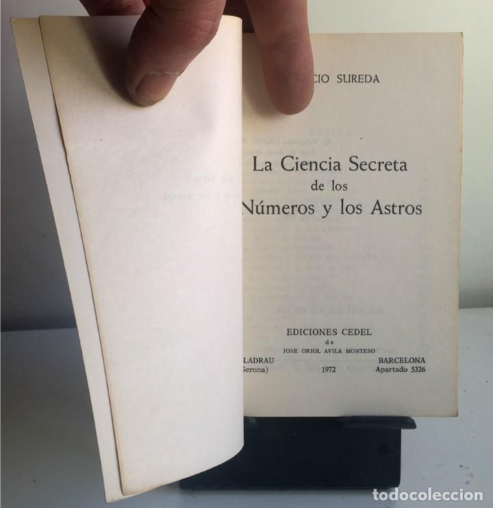 Libros de segunda mano: LA CIENCIA SECRETA DE LOS N&Uacute;MEROS Y LOS ASTROS. Leoncio Sureda - Foto 3