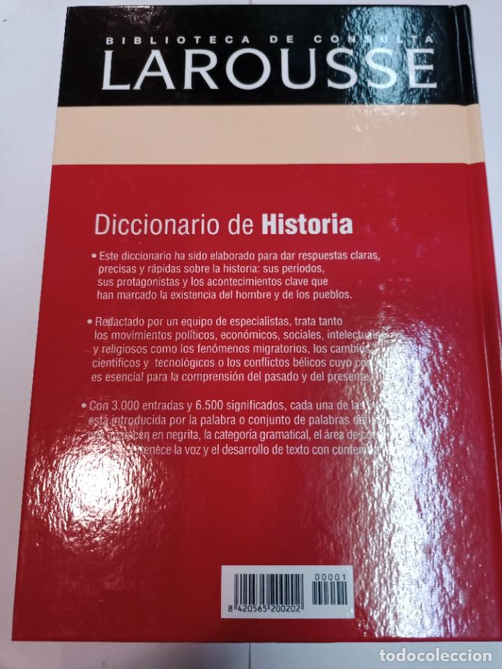 Libros de segunda mano: Biblioteca Labrousse. Diccionario de Historia SA8690 - Foto 2