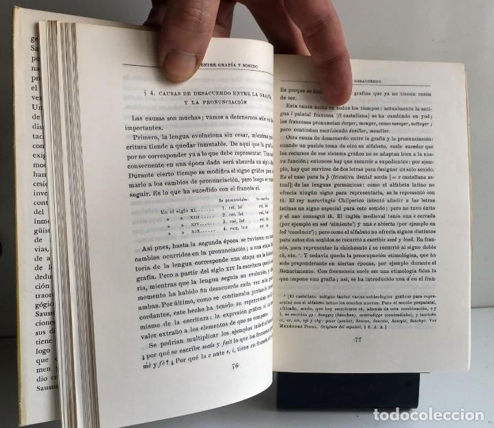 Libros de segunda mano: CURSO DE LING&Uuml;ISTICA GENERAL. Ferdinand de Saussure - Foto 7
