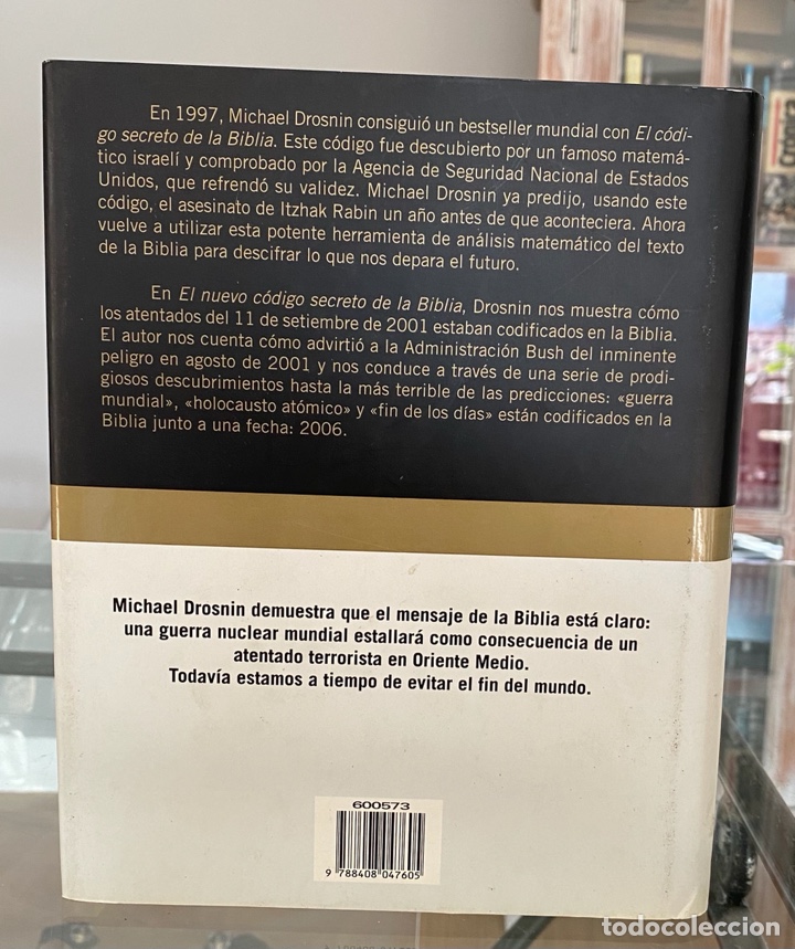 Libros de segunda mano: El nuevo c&oacute;digo secreto de la Biblia. Michael Drosnin. - Foto 2