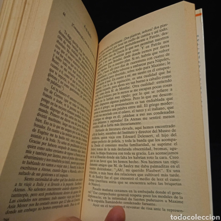 Libros de segunda mano: CARTAS DEL VIAJE A ORIENTE - GUSTAVE FLAUBERT - LAERTES 1987 - Foto 7