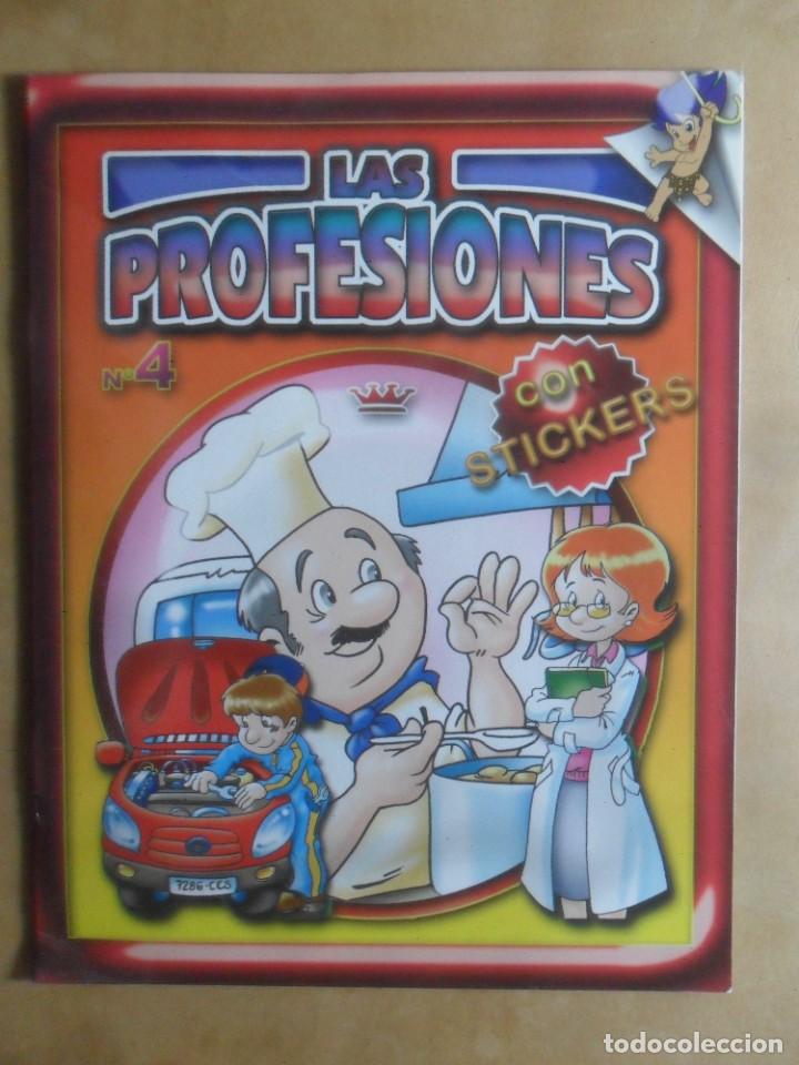 Libros de segunda mano: LAS PROFESIONES N&ordm; 4 (CON STICKERS, PEGATINAS) - Foto 1