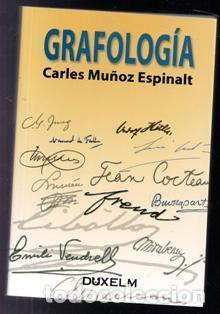Libros de segunda mano: Grafolog&iacute;a, Carles Mu&ntilde;oz Espinalt - Foto 1