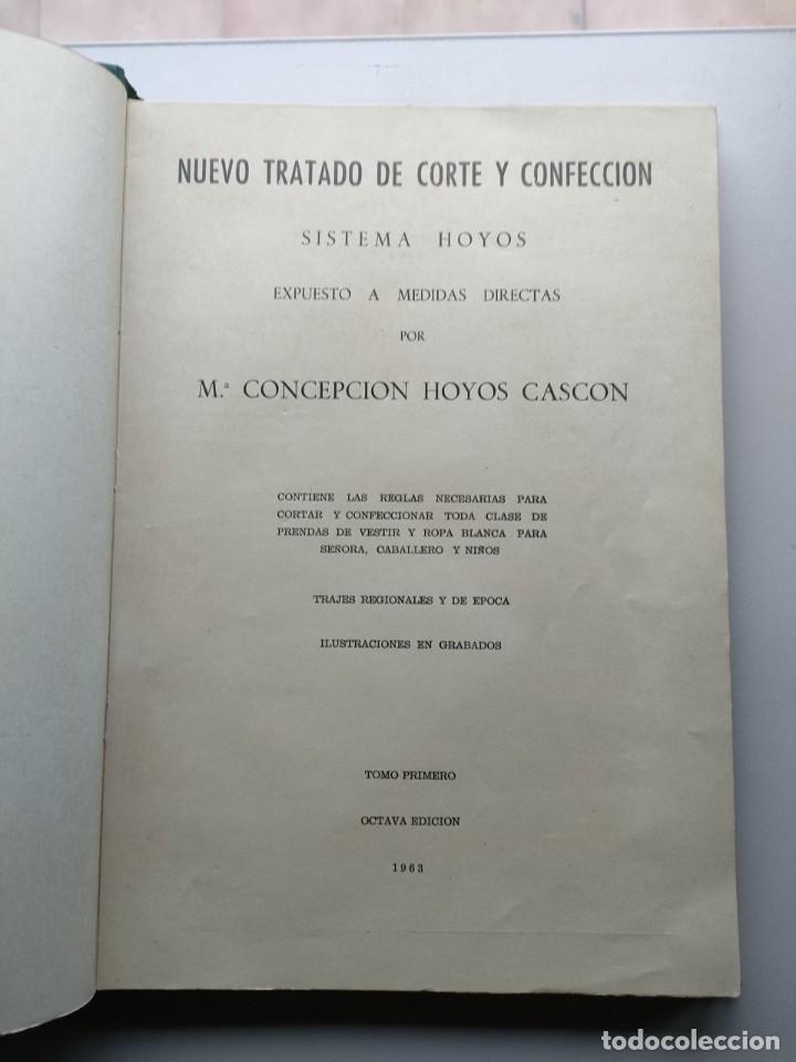 Libros de segunda mano: NUEVO TRATADO DE CORTE Y CONFECCION SISTEMA HOYOS - Foto 2