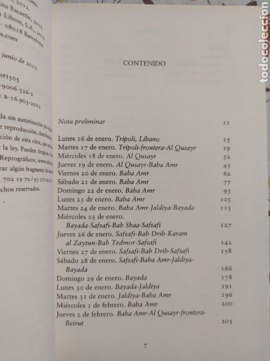 Libros de segunda mano: Jonathan Littell. Cuadernos de Homs - Foto 2