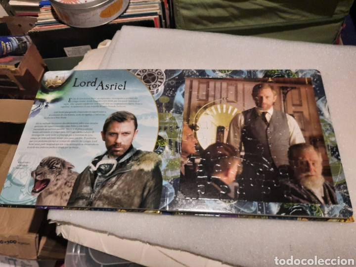 Libros de segunda mano: Libro puzzle La Br&uacute;jula Dorada - Foto 5