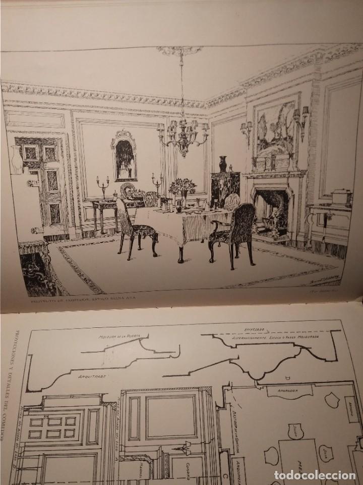 Libros de segunda mano: PROYECTOS DE MOBILIARIO Y DECORACION INGLESES - Foto 5
