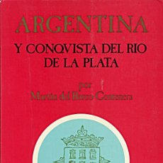 Libros de segunda mano: TEXTOS EXTREMEÑOS. ARGENTINA Y CONQUISTA DEL RÍO DE LA PLATA/MARTÍN DEL BARCO CENTENERA - CÁCERES