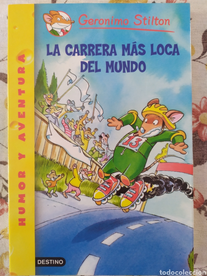 Libros de segunda mano: Ger&oacute;nimo Stilton. La carrera m&aacute;s loca del mundo - Foto 1