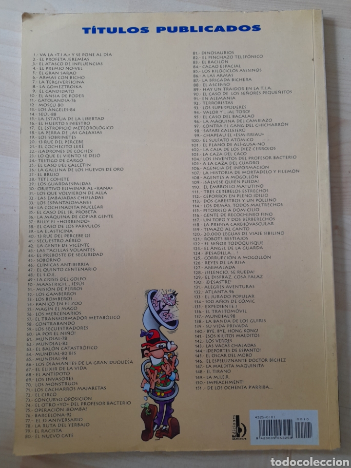 Libros de segunda mano: Mortadelo y Filem&oacute;n. N&uacute;mero 101 - Foto 2