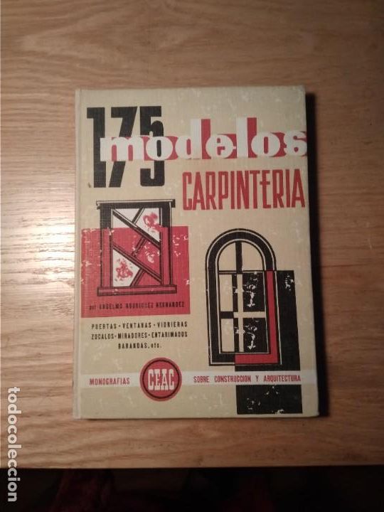 Libros de segunda mano: 175 MODELOS DE CARPINTERIA - Foto 1