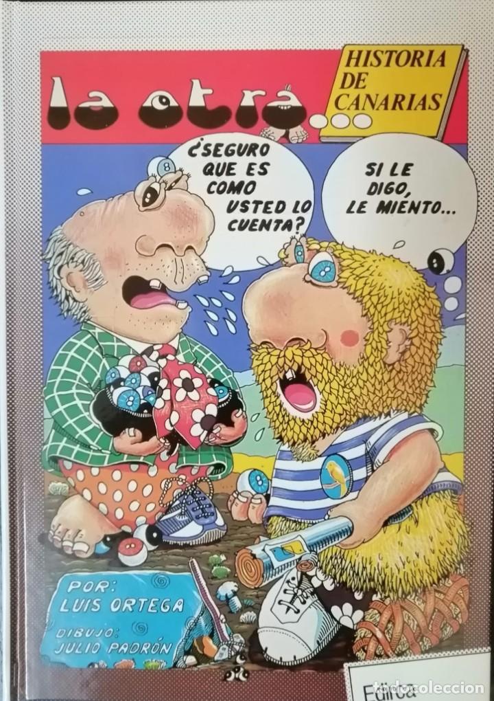 Libros de segunda mano: La otra historia de Canarias. Luis Ortega. - Foto 1