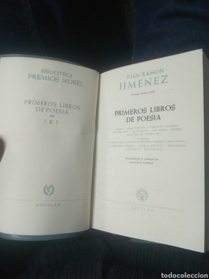Libros de segunda mano: Juan Ram&oacute;n Jim&eacute;nez Primeros libros de poes&iacute;a - Foto 2