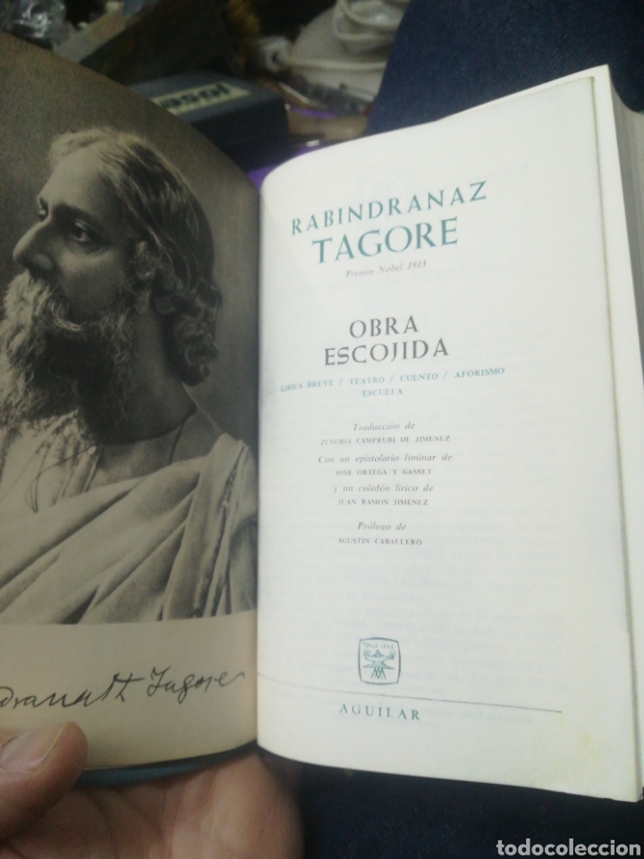 Libros de segunda mano: Ramindranath Tagore Obra escogida - Foto 4